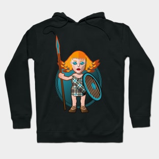 Celtic woman warrior Hoodie